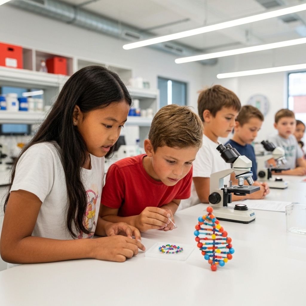 Lab experiment scene